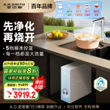 史密斯（A.O.SMITH）佳尼特加热净水器厨下家用净水机直饮净饮机100℃真开水CDR2000S1蓝鲸净热一体Pro 国家补贴
