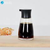 阿司倍鹭（ASVEL）玻璃调料瓶酱油醋瓶 厨房调味瓶 家用食品级油壶油瓶不挂油 170ml