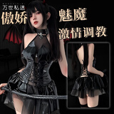 万世私迷性感睡衣情趣内衣学生夫妻刺激sm角色扮演制服诱惑cosplay魅魔裙