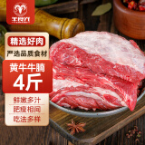羊食光  高原散养黄牛牛腩肉新鲜牛腩精修鲜切牛腩红烧冷冻商用净重4斤