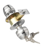 虎顿（HOTUN）门锁通用型球形锁不锈钢室内卧室卫生间老式房门木门锁5831大球