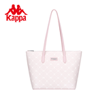 Kappa卡帕 正品托特包女大容量通勤单肩包百搭学生手提电脑包生日礼物 奶昔粉