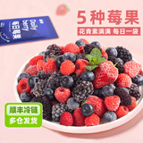 素坊每日莓果 冷冻混合草莓树莓新鲜蓝莓鲜果黑莓速冻水果冰冻浆果 每日莓果90g*6+每日桑葚90g*6
