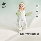 babycare小睡象恒温分腿睡袋新生婴儿纱布防踢被四季通用宝宝儿童 【空调房 前4后2】天鹅集（22~28℃） 120cm（推荐身高：115-125cm）