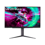 LG 27GR93U 27英寸 4K显示器 144Hz FastIPS 1ms HDMI2.1 HDR400 PS5外接显示屏 游戏电竞显示器