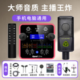 艾肯upod live蓝牙版声卡手机电脑通用户外直播主播唱歌录音无线有线麦克风iCON声卡设备套餐 声卡+莱维特240pro