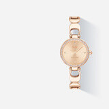 蔻驰女士手表PARK镶钻手镯式钢石英钢带石英女表送女生礼物 【香港保税仓】14503172