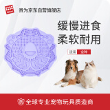 贵为（GiGwi）宠物舔食垫小狗狗猫咪慢食碗防噎丰容藏食益智玩具小型犬舔舔盘