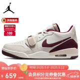 Jordan篮球鞋男AJ312 LEGACY 312蛇年限定运动鞋IB4712-161白/酒红/44.5