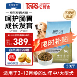 伯纳天纯专供款 中/大型犬全价幼犬宠物主粮羊肉蔓越莓味萨摩耶15kg/30斤