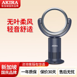 爱家乐新加坡爱家乐（AKIRA）无叶风扇空气循环扇家用落地扇遥控台地扇儿童电风扇安全新款触屏 蓝灰色FS103