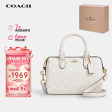 蔻驰（COACH）【品牌直供】女士小号手提单肩斜挎包波士顿包CW329IMXU5