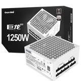 长城（Great Wall） 巨龙电源金牌全模台式机电脑电源 铂金巨龙1250W白色 ATX3.1