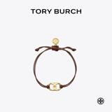 Tory Burch 汤丽柏琦 “怀梦前行”手链TB 143017 Tory 金/勃艮第酒红 703