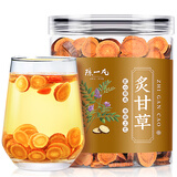 陈一凡 炙甘草中药材150g甘肃甘草汤粉炒灸甘草片 特级大片炙甘草