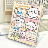 LCWJ原创吉伊卡哇同学录ins可爱风高颜值卡通毕业纪念册六年级小学生初高中留言册 吉伊卡哇-大聚餐同学录外壳80张内页