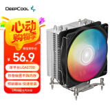 九州风神（DEEPCOOL）玄冰400i风冷电脑cpu散热器（仅支持英特尔12代以上/预锁螺丝/快装扣具/不支持AMD平台）