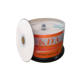 KDA白面 可打印DVD+R 4.7G  档案系列 16X 空白光盘 刻录盘 刻录碟片 桶装 50片