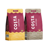 COSTA咖啡豆意式拼配+哥伦单品豆中深烘手冲油脂丰富组合手冲黑咖啡1kg
