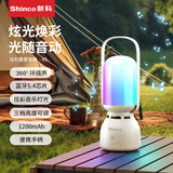 新科（Shinco）蓝牙音响笔记本办公室桌面家用有线小型音箱对箱手机usb重低音炮喇叭炫彩灯光 K5