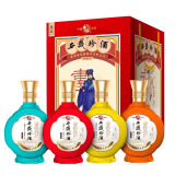 西凤酒白酒整箱批发纯粮食口粮酒婚宴喜酒节日送礼商务招待四大名酒 52度 500mL 4瓶 西凤珍酒四大国粹