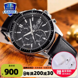 卡西欧（CASIO）商务休闲皮带钢带手表男日韩腕表防水石英男士手表送男友新年礼物 EFS-S510L-1A蓝宝石镜面