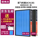 思博润适配飞利浦空气净化器AC4076过滤网滤芯 AC4138配4372/4373/74/75