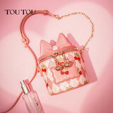 toutou女包盒子包蝴蝶结樱桃链条骐骥红儿童生日圣诞礼物斜挎包送女友