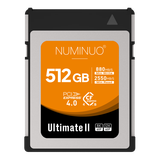 努米诺CFexpress Type B4.0储存卡尼康Z8 Z9 XH2 R5C GFX100II CFB内存卡高速连拍橙卡二代 橙卡二代 4.0 512G 储存卡+USB3.2读卡器