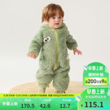 巴拉巴拉连体衣婴儿秋冬装外出宝宝抱衣哈衣爬服珊瑚绒2024萌208424120201