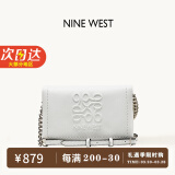 NINE WEST玖熙包包女款2025新款斜挎包女士单肩包生日情人节礼物送老婆 白色