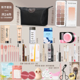 拉美拉【新手专用】化妆品一整套学生彩妆套装全套组合初学者简单易上手 小仙女力荐彩妆24件套