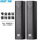 先科（SAST）专业会议音柱壁挂式中小型多媒体室音响设备培训学校广播商场酒店背景音乐