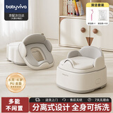 babyviva 儿童马桶坐便凳男女宝宝坐便圈小孩专用座便器PU软垫婴儿便携盆