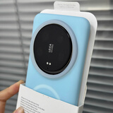 秒扬 耐脏奶白色磁吸果冻Q弹液态硅胶适用华为mate80pro手机壳mate70半透明mate60pro+软糯50防摔 磁吸 果冻【天蓝色】 液态硅胶 华为 Mate 60 Pro