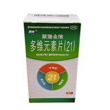 桑海金维   多维元素片  60片 用于预防和治疗因维生素与矿物质缺乏所引起的各种疾病