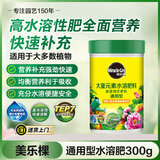 美乐棵 通用型水溶肥园艺种植花肥肥料阳台桌面盆栽水溶粉末肥300G
