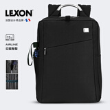 乐上（LEXON）双肩包15.6/16英寸男士商务笔记本电脑包通勤旅行背包可定制logo