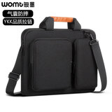 WOMT笔记本电脑包手提13.3/14英寸适用联想thinkpad苹果华为matebook小米华硕戴尔公文包