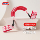 小泰克（little tikes）防丢牵引绳小孩儿童宝宝小孩防走丢遛娃溜娃防走失带学步 公主房车防走失手环