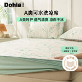 多喜爱A类可水洗软凉席 宿舍单人席子两件套195x90cm【可机洗 可折叠】