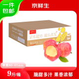 京鲜生金良宝  烟台红富士 苹果 净重9斤单果200g+  新鲜水果 源头直发