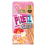 格力高百力滋香脆饼干棒零食礼物办公室休闲零食 草莓牛奶味45g