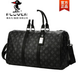 PLOVER旅行包男士手提包大容量时尚商务出差短途旅游健身包登机行李包潮 时尚黑《扑克华》 大