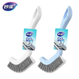 妙洁缝隙刷 浴室瓷砖死角清洁窗缝凹槽美缝可悬挂多功能V型刷子 2个（颜色随机）