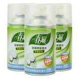 春风 自动喷香机补充液 空气清新剂喷雾喷香器卫生间厕所加香机去异味 3瓶（茶花）