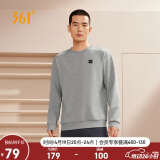 361°卫衣男士春秋季圆领运动休闲服外套长袖套头上衣652334801D-2