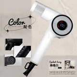 美人鱼美人鱼电吹风机大风力大功率负离子护发发廊专用发型师理发店专用 美人鱼LD220白色折叠【假一赔十