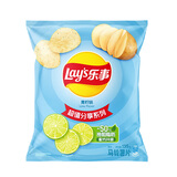 乐事（Lay's） 乐事薯片135g袋装大包装休闲零食小吃原切17g/30g新品上市 【135g*3袋】青柠味