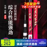 光威（GW）战鳍综合鱼竿青草鲢鳙鲤大物28调碳素轻硬野钓台钓竿钓鱼竿手杆 6.3米+金属竿止+竿梢+送礼包